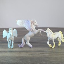 Vtg Toy Pegasus & Unicorn Lot