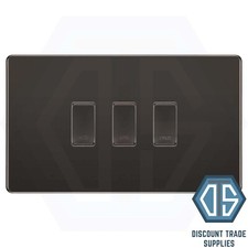 BG Black Nickel Screwless