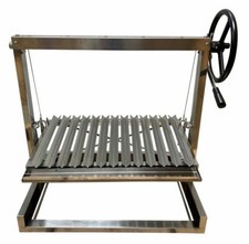 Built in Brick BBQ DIY Cooking Grill Argentinian Adjustable Heights - Seconds