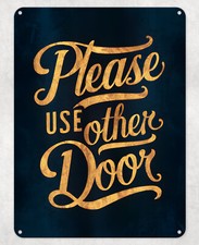 Please use other door metal - use,