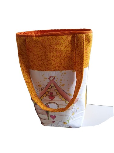 Handmade fabric tote bags - fabric,