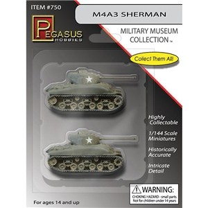 Pegasus 750 m4a3 sherman qty - sherman, (qty