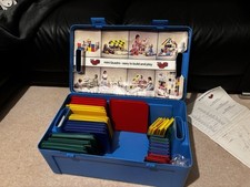 Vintage Mini Quadro Set – 72 Panels + Tubes + Manual + Case – 1980s