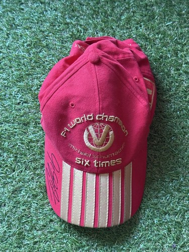 Michael schumacher signed cap - michael,