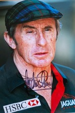Jackie Stewart Hand Signed 7x5