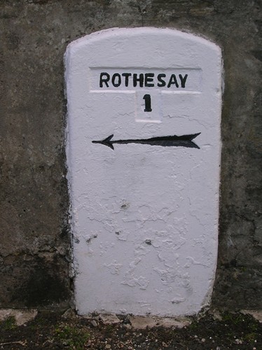 Photo 6x4 old milestone - photo,