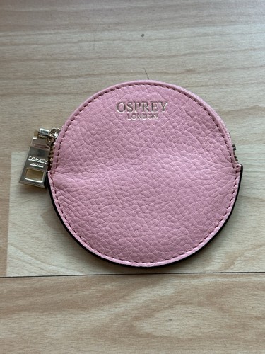 Osprey pink leather coin - osprey,