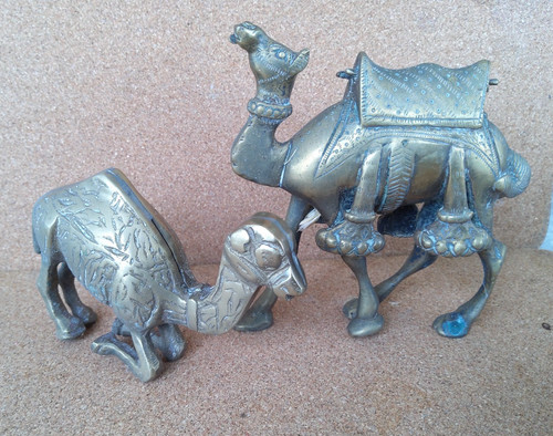 Brass camel ornaments 11 - ornaments, (11