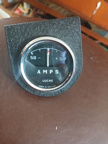Vintage lucas ammeter - lucas,