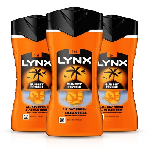 Lynx sunset fresh shower - 3x,
