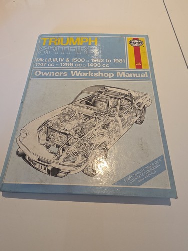 Haynes triumph spitfire i - haynes,