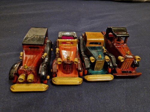 Cars vintage handmade wooden - cars,