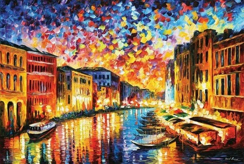 Venice grand canal - venice, poster