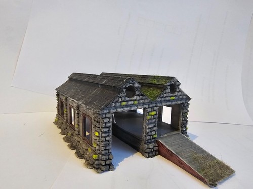 Gauge stonewall goods shed - n,
