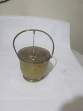 ice bucket old retro gold