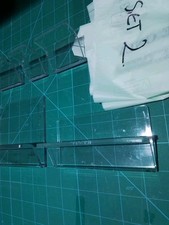 cardmaking Stamping Blocks acrylic x 5off, Imagina , Used, Craft Clearout  asso