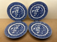 Vintage Blue Willow Pattern