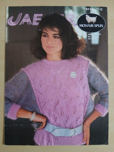 Jaeger mohair spun dolman - jaeger,