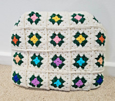 Vintage 1970s Handmade Crochet