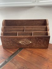 Vintage hand carved wooden