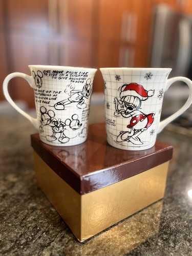 Disney sketchbook mugs set - disney,