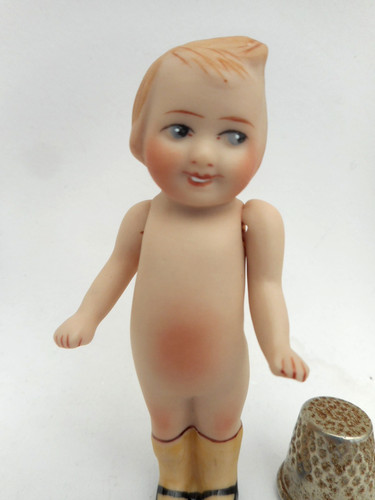 Antique all bisque - , doll
