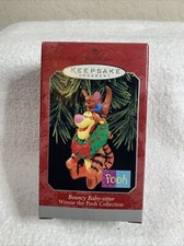 Hallmark Keepsake Disney Ornament 1998 Tigger & Winnie The Pooh Bouncy Baby NIB