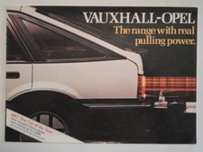 VAUXHALL OPEL orig 1982  UK