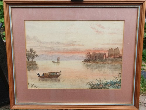 Watercolour george chamier - watercolour,