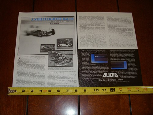 Lotus seven original - 7, 1984
