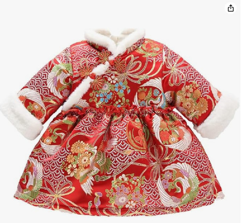 Girls cheongsam dress - cheongsam,