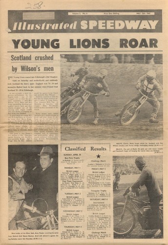 Illustrated speedway - illustrated,