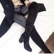 River Island Black Suede