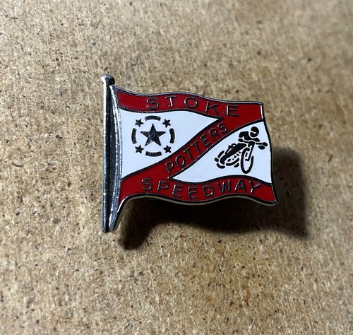 Stoke vintage speedway badge - vintage,