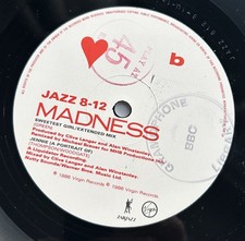 MEGA RARE MADNESS - SWEETEST GIRL   12" Vinyl BBC Gramophone Library stamped 