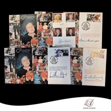 A Nice Collectable Group of 4x Signed Queen Mother's Century First Day Covers