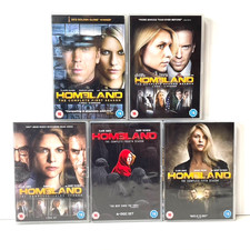 Homeland DVD Box Set Complete Seasons 1-5 Claire Danes & Damien Lewis 16 Discs