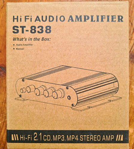 838 amplifier 2 1 - st-838, 2.1