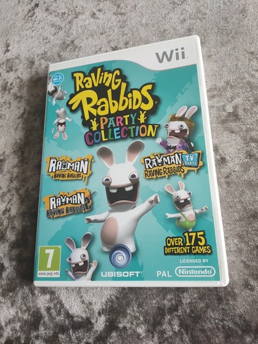 Wii raving rabbids party - rabbids,