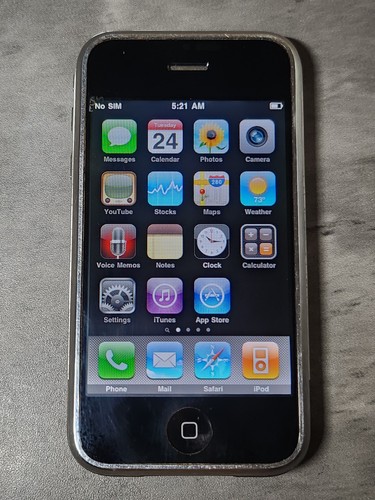 Apple iphone 16gb 1st - apple, 2g