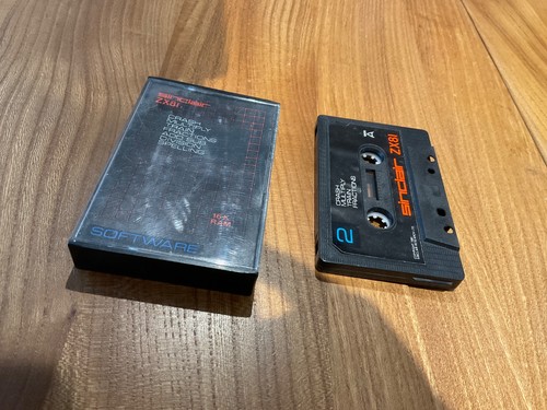Sinclair zx81 cassette - zx81, tape