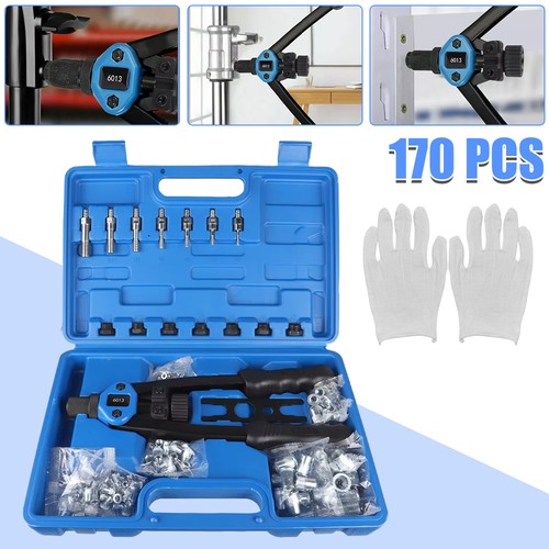 170pcs rivet nut tool kit - rivet,