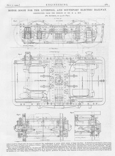 Motor bogie for liverpool - bogie,