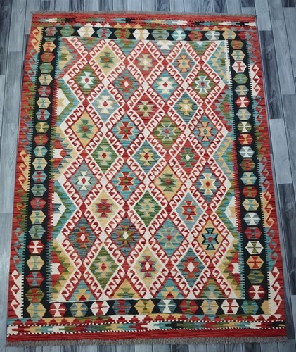 Chalk handmade afghan - chalk,