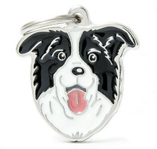 Border Collie Dog ID Tag (03N)