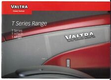 Valtra T-Series Tractors c2007 UK Market Sales Brochure T120-T190