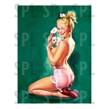 Poker Pin Up Retro Metal Aluminium Sign, Novelty Gift