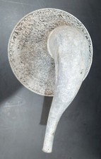 Antique radio horn speaker aluminium