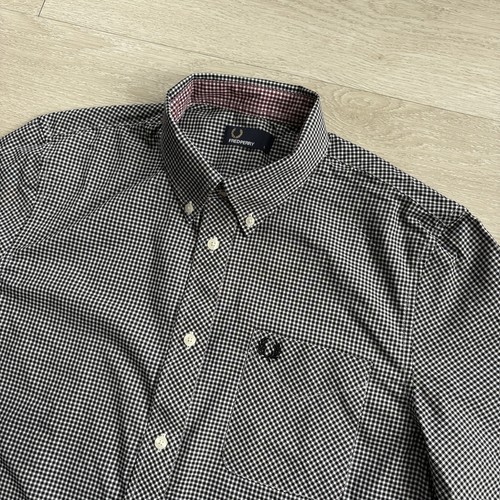 Fred perry gingham check shirt - perry,
