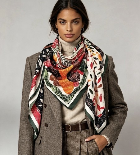 Silk blend red - blend,